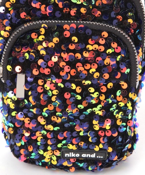 niko and...（ニコアンド）の「オリジナルお財布スパンコールショルダーバッグ（ショルダーバッグ・レディース・マルチ/シルバー/グリーン・0）」の15枚目の写真