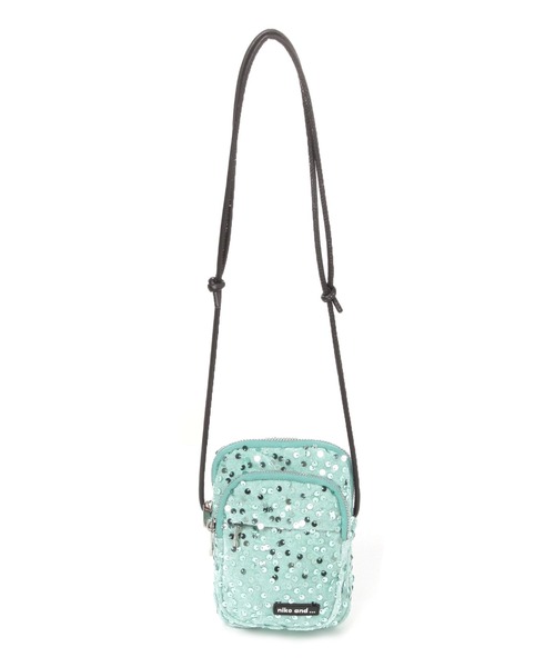 niko and...（ニコアンド）の「オリジナルお財布スパンコールショルダーバッグ（ショルダーバッグ・レディース・マルチ/シルバー/グリーン・0）」の20枚目の写真