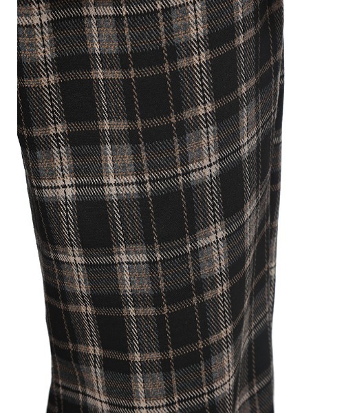 WOODENDOLL(ウッディンドール)の「WOODENDOLL ワイドパンツ チェック ウエスト ドローコード PT24AW87(その他パンツ・メンズ・ブラック/ブラウン/グリーン・M/L/S)」の8枚目の写真