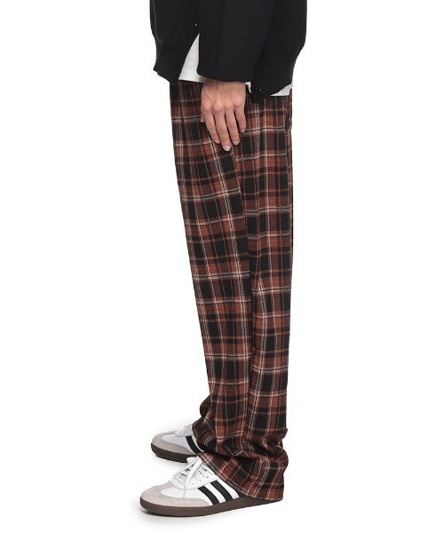 WOODENDOLL(ウッディンドール)の「WOODENDOLL ワイドパンツ チェック ウエスト ドローコード PT24AW87(その他パンツ・メンズ・ブラック/ブラウン/グリーン・M/L/S)」の10枚目の写真