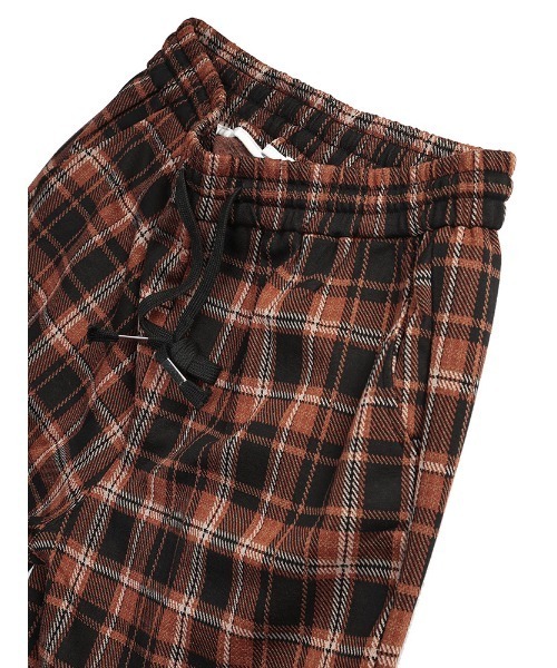 WOODENDOLL(ウッディンドール)の「WOODENDOLL ワイドパンツ チェック ウエスト ドローコード PT24AW87(その他パンツ・メンズ・ブラック/ブラウン/グリーン・M/L/S)」の12枚目の写真