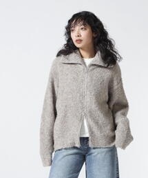 BEAVER | B omnivore/ビーオムニボー  ボリュームカラージップアップジャケット(その他トップス)