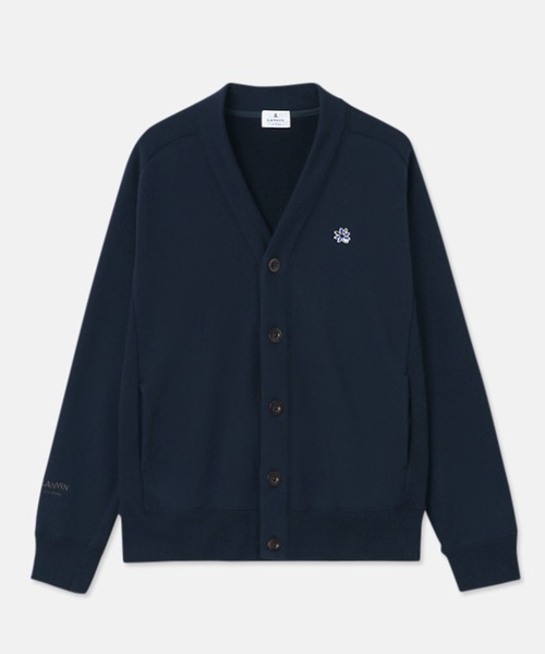 LANVIN en Bleu(ランバンオンブルー)の「【LANVIN en Bleu ESSENTIAL】RAMBUTEAU / ”マルグリット” スウェットカーディガン(カーディガン/ボレロ・メンズ・ネイビー/ブラック/グレー・MEDIUM/LARGE/X-LARGE)」の7枚目の写真