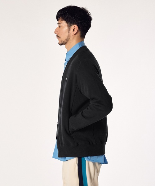 LANVIN en Bleu(ランバンオンブルー)の「【LANVIN en Bleu ESSENTIAL】RAMBUTEAU / ”マルグリット” スウェットカーディガン(カーディガン/ボレロ・メンズ・ネイビー/ブラック/グレー・MEDIUM/LARGE/X-LARGE)」の19枚目の写真