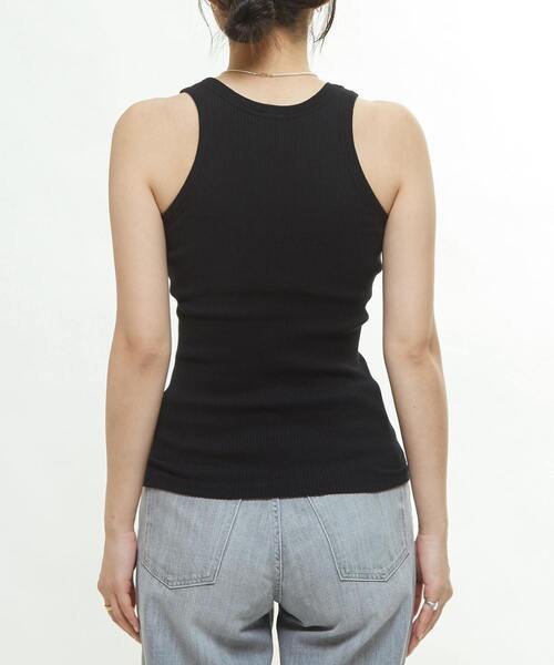 OSCALITO（オスカリート）の「《別注》【Oscalito/オスカリート】パッド付アメリカンスリーブタンクトップ（タンクトップ・レディース・ホワイト/ブラック/ライトベージュ・2）」の11枚目の写真