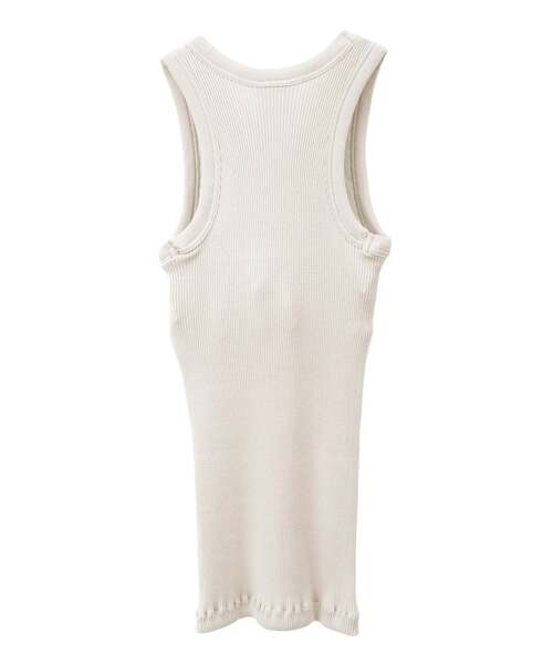 OSCALITO（オスカリート）の「《別注》【Oscalito/オスカリート】パッド付アメリカンスリーブタンクトップ（タンクトップ・レディース・ホワイト/ブラック/ライトベージュ・2）」の19枚目の写真