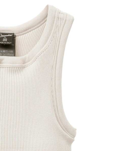 OSCALITO（オスカリート）の「《別注》【Oscalito/オスカリート】パッド付アメリカンスリーブタンクトップ（タンクトップ・レディース・ホワイト/ブラック/ライトベージュ・2）」の21枚目の写真