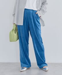 Green　Parks | ぽかぽか裏起毛ベロアイージーパンツ(その他パンツ)