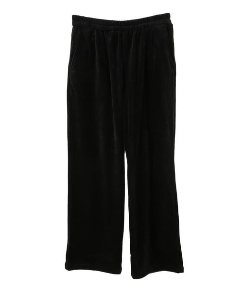 Green　Parks（グリーンパークス）の「ぽかぽか裏起毛ベロアイージーパンツ（その他パンツ・レディース・ブルー/ホワイト系その他2/ブラック/ピンク/ダークグレー・FREE）」の21枚目の写真