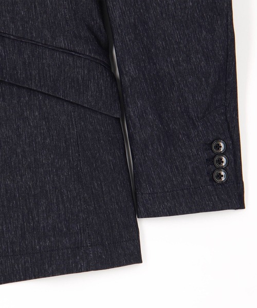 HIDEAWAYS NICOLE（ハイダウェイニコル）の「ガムストレッチブライトスラブジャケット（テーラードジャケット・メンズ・ネイビー/ライトグレー/ブラック・MEDIUM/LARGE/X-LARGE）」の21枚目の写真