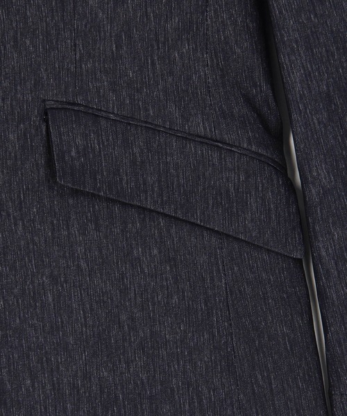 HIDEAWAYS NICOLE（ハイダウェイニコル）の「ガムストレッチブライトスラブジャケット（テーラードジャケット・メンズ・ネイビー/ライトグレー/ブラック・MEDIUM/LARGE/X-LARGE）」の22枚目の写真