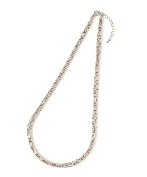 GLOBAL WORK(グローバルワーク)の「UNISEX/ステンレスロックBOXネックレス/286987(ネックレス・メンズ・ライトグレー/グレー系その他・FREE)」の3枚目の写真