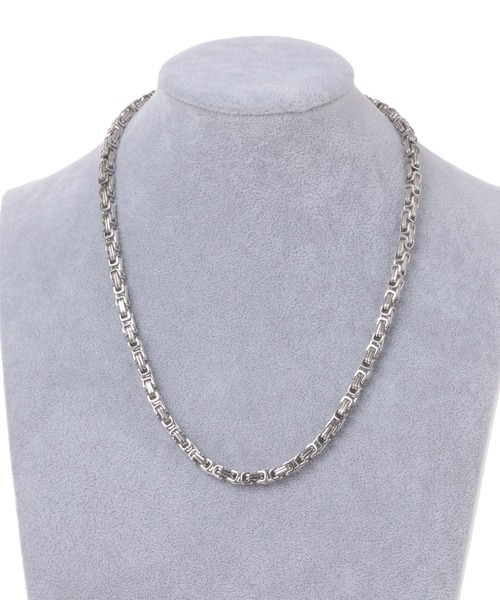 GLOBAL WORK(グローバルワーク)の「UNISEX/ステンレスロックBOXネックレス/286987(ネックレス・メンズ・ライトグレー/グレー系その他・FREE)」の5枚目の写真