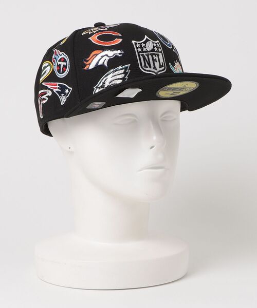 NEW ERA（ニューエラ）の「XLARGE×NEW ERA×NFL 59FIFTY CAP（キャップ・メンズ・ブラック・M/L）」の17枚目の写真