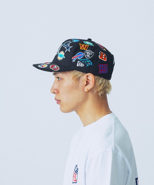 NEW ERA（ニューエラ）の「XLARGE×NEW ERA×NFL 59FIFTY CAP（キャップ・メンズ・ブラック・M/L）」の7枚目の写真