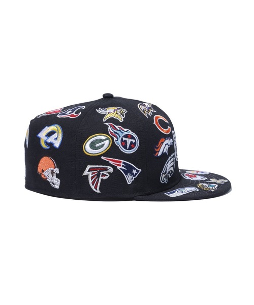 NEW ERA（ニューエラ）の「XLARGE×NEW ERA×NFL 59FIFTY CAP（キャップ・メンズ・ブラック・M/L）」の11枚目の写真