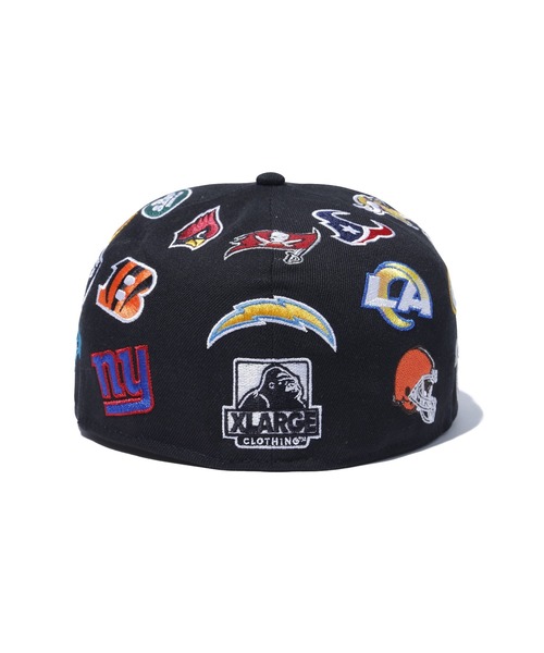 NEW ERA（ニューエラ）の「XLARGE×NEW ERA×NFL 59FIFTY CAP（キャップ・メンズ・ブラック・M/L）」の13枚目の写真