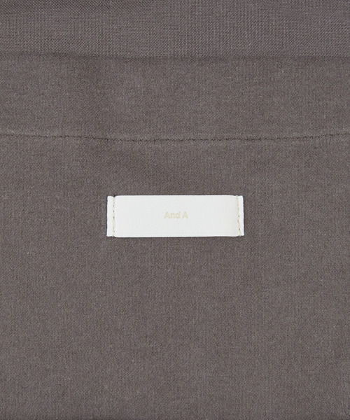 And A(アンドエー)の「And A アンドエー / BIG TOTE BAG 2WAYデカトートバッグ ビッグトートバッグ ショルダーバッグ / AA-A24U002(トートバッグ・メンズ・ライトグレー/ブラウン・FREE)」の19枚目の写真