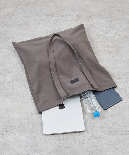 And A(アンドエー)の「And A アンドエー / BIG TOTE BAG 2WAYデカトートバッグ ビッグトートバッグ ショルダーバッグ / AA-A24U002(トートバッグ・メンズ・ライトグレー/ブラウン・FREE)」の20枚目の写真