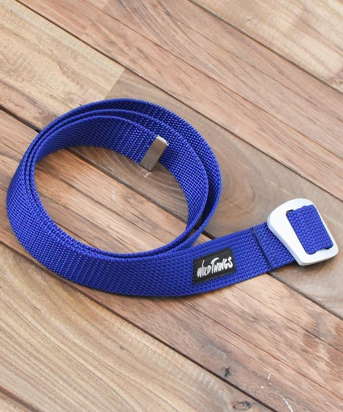 WILD THINGS(ワイルドシングス)の「▼WILD THINGS▼BRIGHT WEBBING BELT(ベルト・メンズ・ピンク/ブラック/オレンジ/ブルー・FREE)」の6枚目の写真