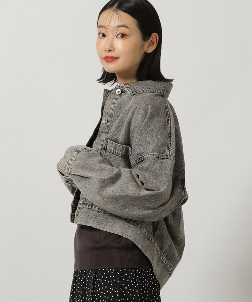 たけ出品 LAKOLE デニムジャケット gジャン ボリュームスリーブGジャン