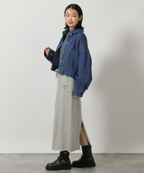 LAKOLE（ラコレ）の「ボリュームスリーブGジャン / 290172（デニム