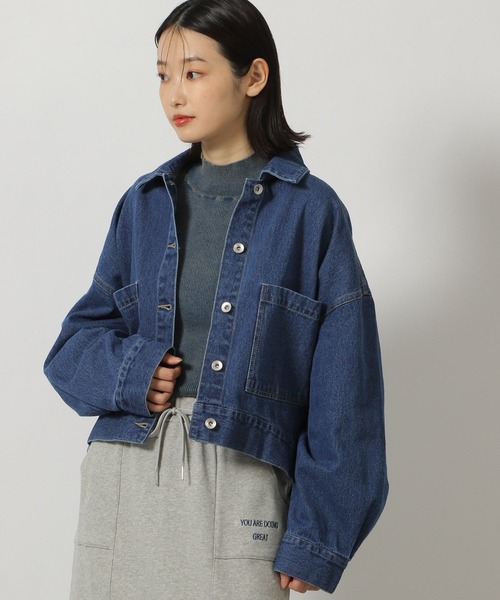 LAKOLE（ラコレ）の「ボリュームスリーブGジャン / 290172（デニム