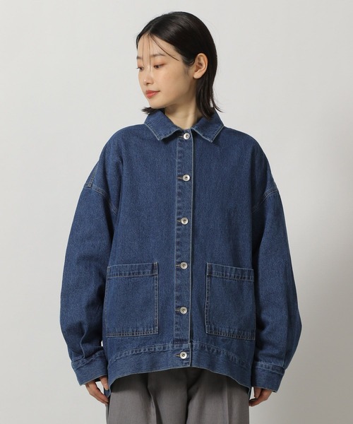 ASHさん専用　BLATE 新品タグ付き　ボリュームスリーブデニムジャケット クリスタルエンベリッシュドオーバーサイズデニムジャケット – EVISU