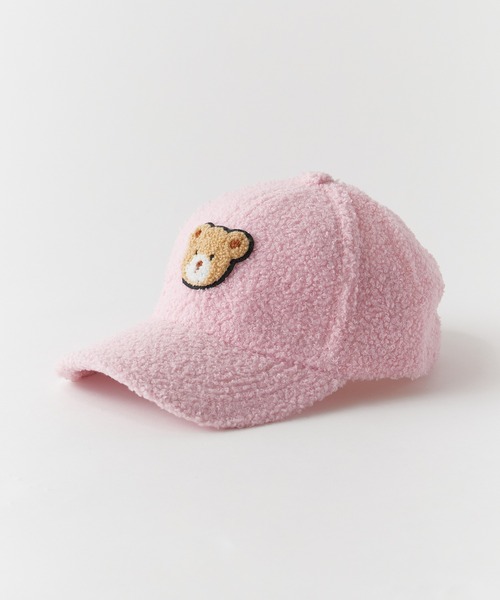 ROOPTOKYO(ループトウキョウ)の「クマデザインボアキャップ ベースボールキャップ(キャップ・レディース・ベージュ/ネイビー/ホワイト/ブラウン/ピンク/ブラック・FREE)」の22枚目の写真