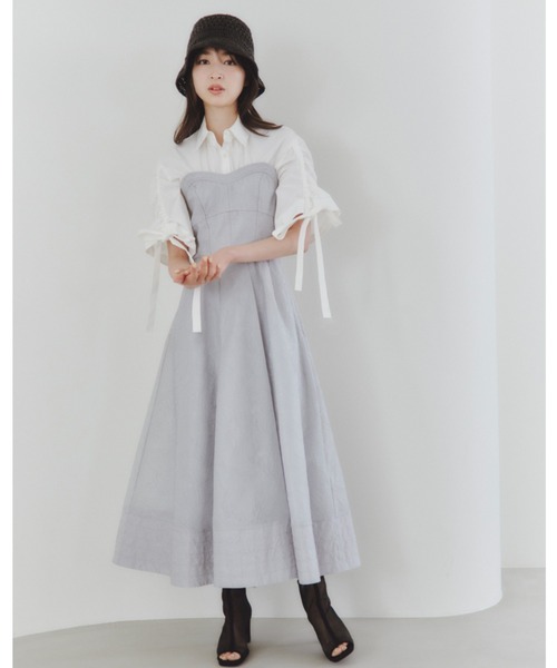 セール/ブランド古着】ドッキングワンピース（ワンピース）｜SNIDEL  