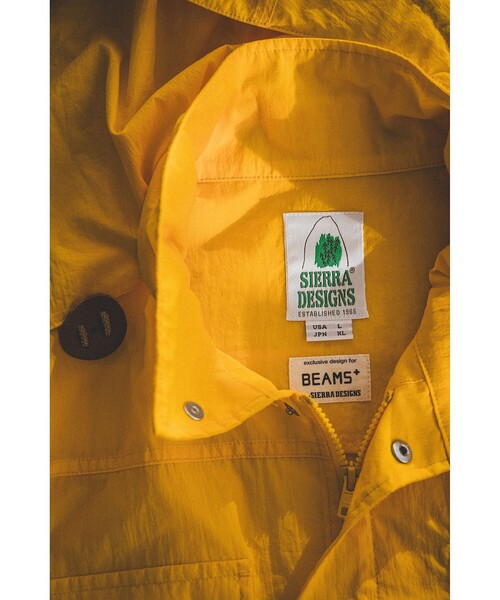 SIERRA DESIGNS(シェラデザイン)の「【別注】SIERRA DESIGNS / PACKABLE PANAMINT PARKA(ブルゾン・メンズ・サックスブルー/ブラック/イエロー・L/M/S/XL)」の10枚目の写真
