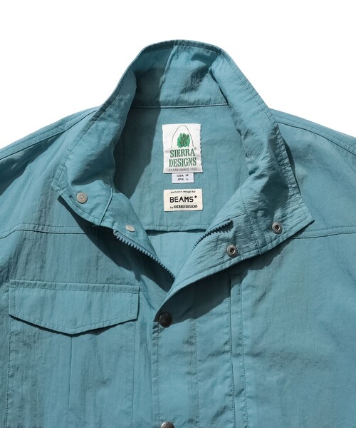 SIERRA DESIGNS(シェラデザイン)の「【別注】SIERRA DESIGNS / PACKABLE PANAMINT PARKA(ブルゾン・メンズ・サックスブルー/ブラック/イエロー・L/M/S/XL)」の19枚目の写真