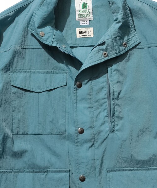 SIERRA DESIGNS(シェラデザイン)の「【別注】SIERRA DESIGNS / PACKABLE PANAMINT PARKA(ブルゾン・メンズ・サックスブルー/ブラック/イエロー・L/M/S/XL)」の21枚目の写真