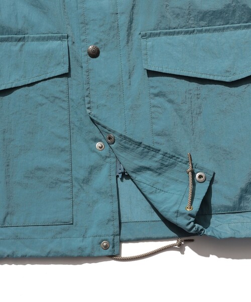 SIERRA DESIGNS(シェラデザイン)の「【別注】SIERRA DESIGNS / PACKABLE PANAMINT PARKA(ブルゾン・メンズ・サックスブルー/ブラック/イエロー・L/M/S/XL)」の22枚目の写真