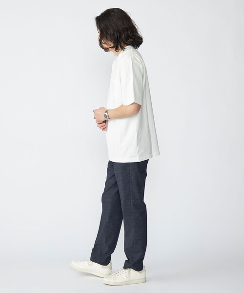 SHIPS(シップス)の「SHIPS: コットンUSA クルーネック ポケット Tシャツ(Tシャツ/カットソー・メンズ・ホワイト/ライトグレー/ネイビー・SMALL/MEDIUM/LARGE/X-LARGE)」の8枚目の写真