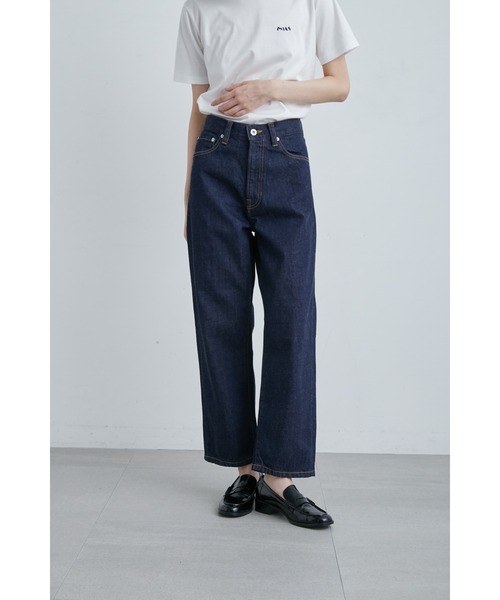 MIESROHE(ミースロエ)の「クロップドデニムPT(デニムパンツ・レディース・ホワイト/インディゴブルー/ブルー・0/1)」の9枚目の写真