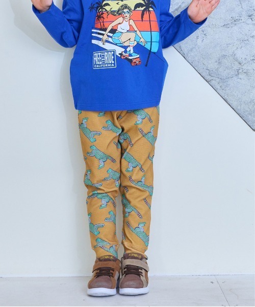 MARKEY'S(マーキーズ)の「ソウガラサルエルロングパンツ(その他パンツ・キッズ・グレー系その他/アイボリー/ブルー/グレー/グリーン系その他/ストライプ/チェック/チャコール/ピンク/グリーン・70/80/90/95/100/110/120/130)」の7枚目の写真