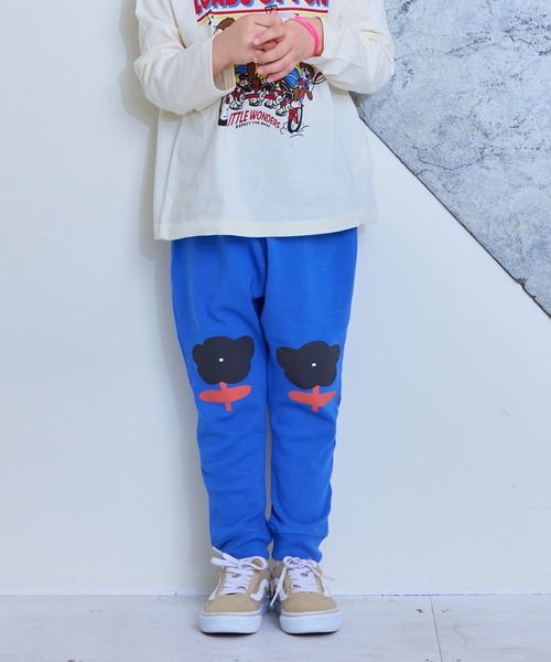 MARKEY'S(マーキーズ)の「ソウガラサルエルロングパンツ(その他パンツ・キッズ・グレー系その他/アイボリー/ブルー/グレー/グリーン系その他/ストライプ/チェック/チャコール/ピンク/グリーン・70/80/90/95/100/110/120/130)」の8枚目の写真