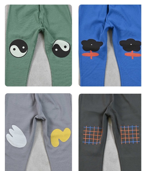 MARKEY'S(マーキーズ)の「ソウガラサルエルロングパンツ(その他パンツ・キッズ・グレー系その他/アイボリー/ブルー/グレー/グリーン系その他/ストライプ/チェック/チャコール/ピンク/グリーン・70/80/90/95/100/110/120/130)」の17枚目の写真