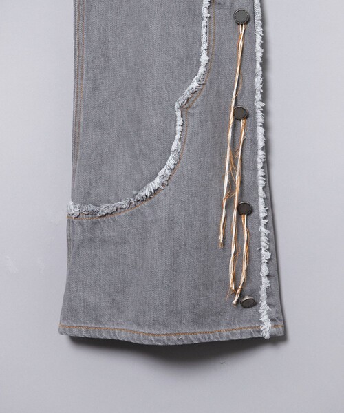 FACCIES（ファチーズ）の「【FACCIES/ファッチーズ】12oz COWBOY DENIM PANTS（デニムパンツ・メンズ・グレー・2）」の7枚目の写真