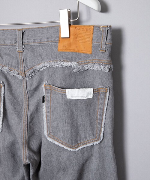 FACCIES（ファチーズ）の「【FACCIES/ファッチーズ】12oz COWBOY DENIM PANTS（デニムパンツ・メンズ・グレー・2）」の8枚目の写真