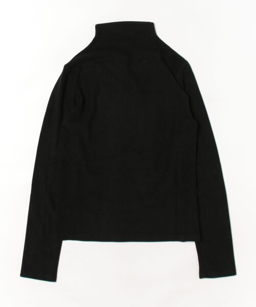 STYLEBLOCK(スタイルブロック)の「ハートブローチ付きボトルネックトップス(Tシャツ/カットソー・レディース・ホワイト/ライトブルー/ライトイエロー/ライトピンク/ブラック/ライトグリーン・FREE)」の7枚目の写真
