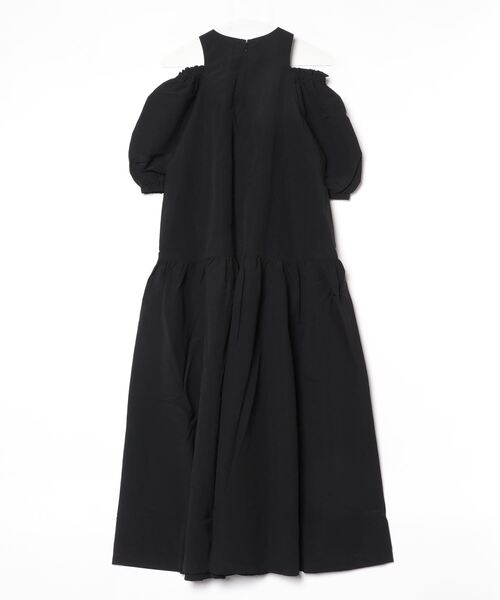 ROSE BUD（ローズバッド）の「VOLUME SLEEVE DRESS（ワンピース・レディース・ベージュ/ブラック・ONE SIZE）」の9枚目の写真