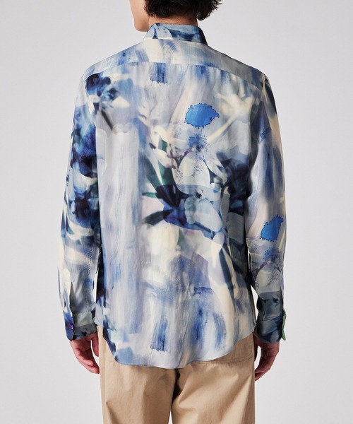 Painted Photograph' シャツ / 153300 901U（シャツ/ブラウス）｜Paul