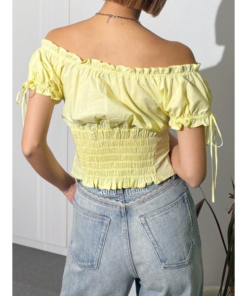 EVRIS（エヴリス）の「【再生産！】レースグラフィックワイドデニムパンツ（デニムパンツ・レディース・ブルー/ライトブルー・MEDIUM/SMALL）」の13枚目の写真