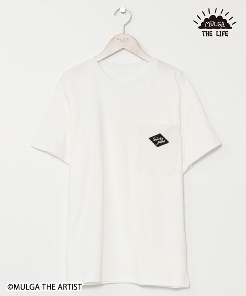 MULGA（モルガ）の「【Kahiko】MULGA THE LIFE モルガチルTシャツ（Tシャツ/カットソー・レディース・ホワイト/ホワイト系その他/ブラック/ブラック系その他・FREE）」の5枚目の写真