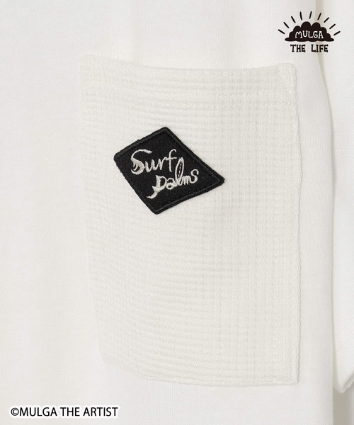 MULGA（モルガ）の「【Kahiko】MULGA THE LIFE モルガチルTシャツ（Tシャツ/カットソー・レディース・ホワイト/ホワイト系その他/ブラック/ブラック系その他・FREE）」の6枚目の写真
