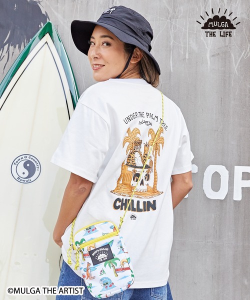MULGA（モルガ）の「【Kahiko】MULGA THE LIFE モルガチルTシャツ（Tシャツ/カットソー・レディース・ホワイト/ホワイト系その他/ブラック/ブラック系その他・FREE）」の15枚目の写真