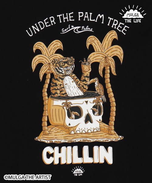 MULGA（モルガ）の「【Kahiko】MULGA THE LIFE モルガチルTシャツ（Tシャツ/カットソー・レディース・ホワイト/ホワイト系その他/ブラック/ブラック系その他・FREE）」の22枚目の写真