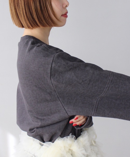 SANSeLF(サンセルフ)の「ホールポイントスウェット【SANSeLF】 sanw25s014(スウェット・レディース・グレー・FREE)」の6枚目の写真